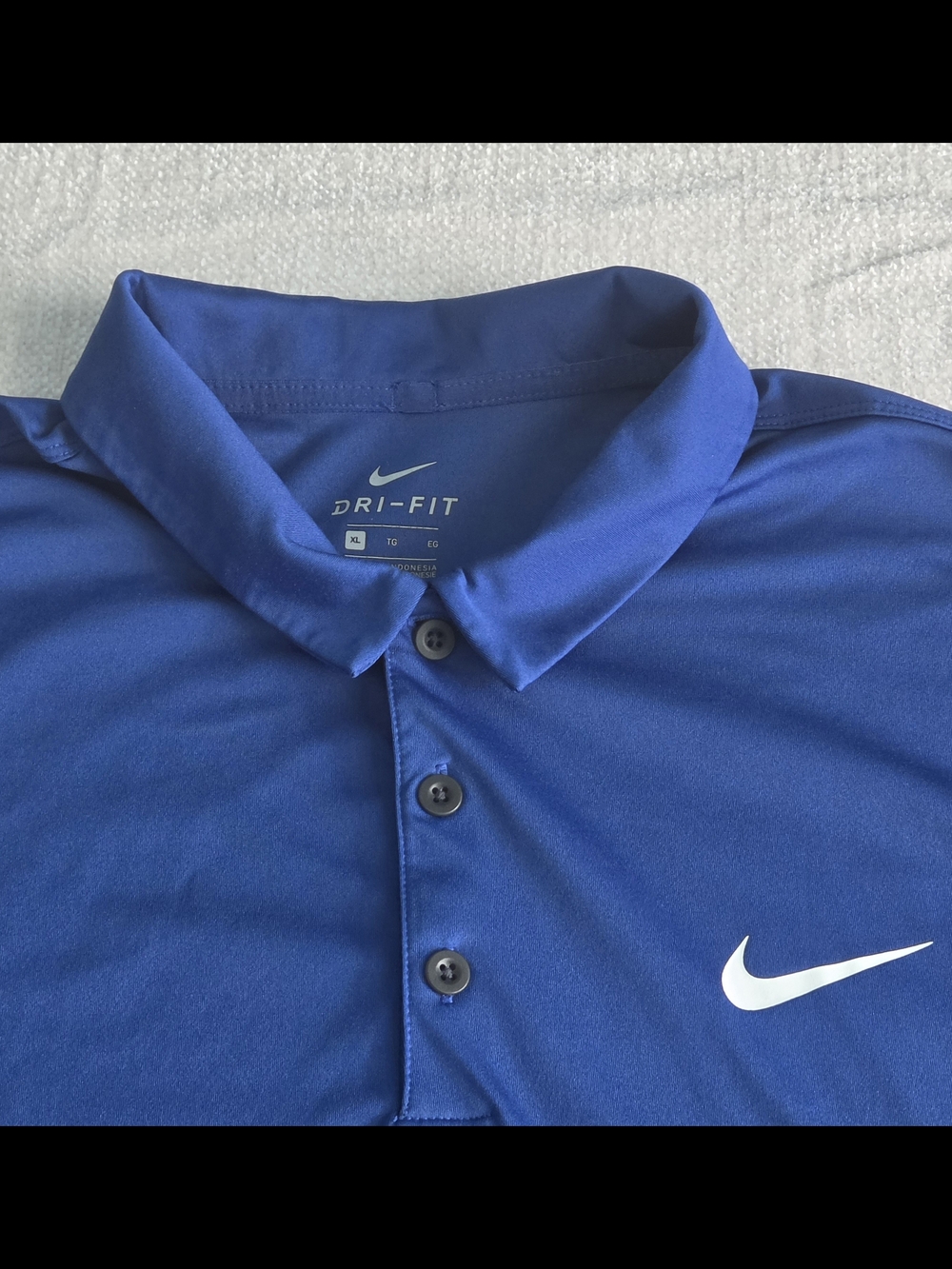 Nike Men’s Dri-FIT Royal Blue Polo Shirt